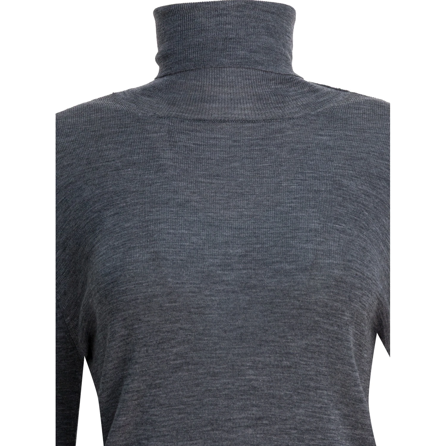 Wool turtleneck sweater
