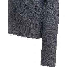 Wool turtleneck sweater