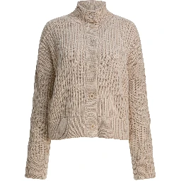 Wool and cashmere cardigan