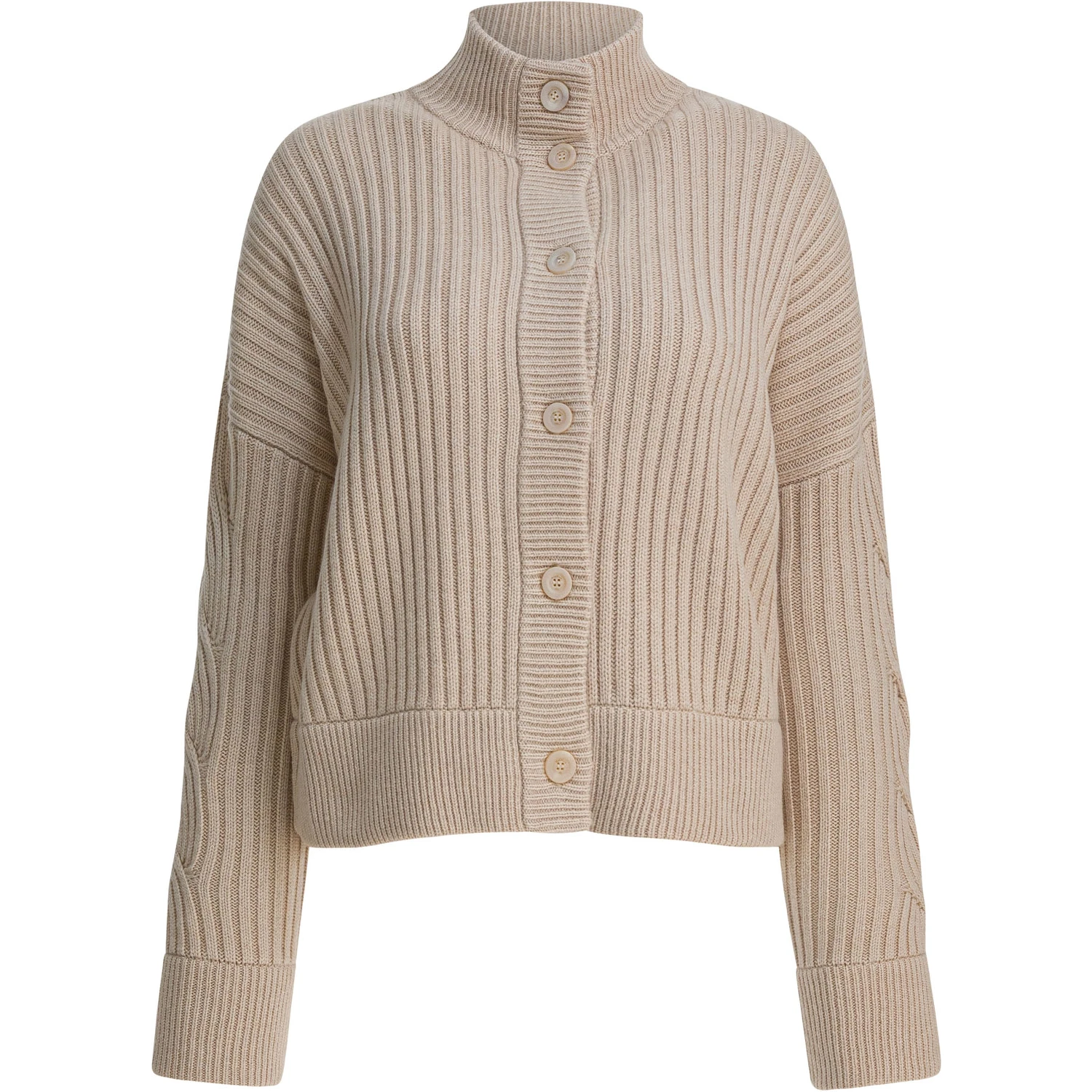 Wool and cashmere cardigan