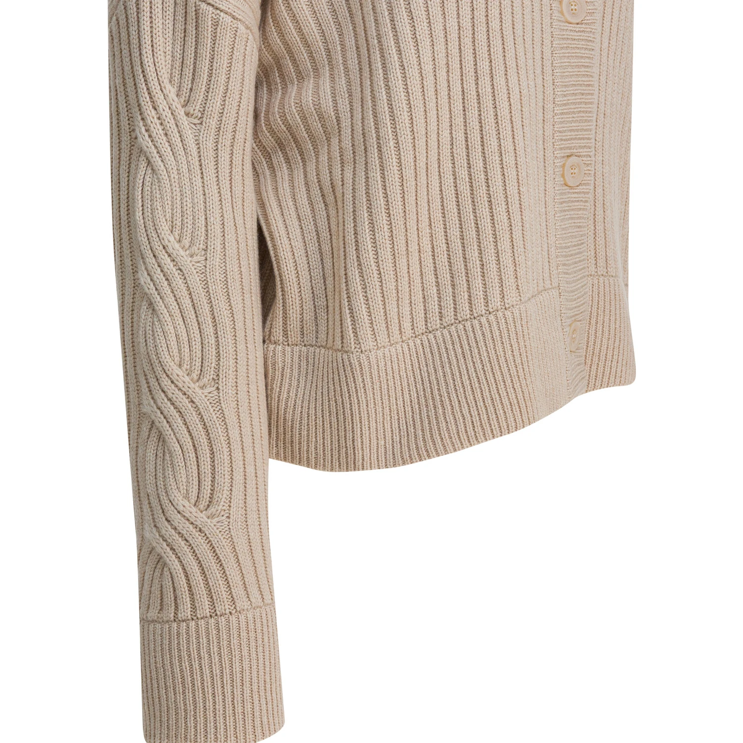 Wool and cashmere cardigan