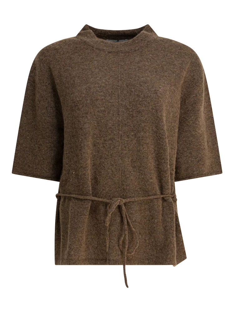 Wool-blend crew-neck sweater