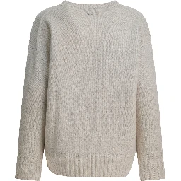 Wool and cashmere v-neck sweater