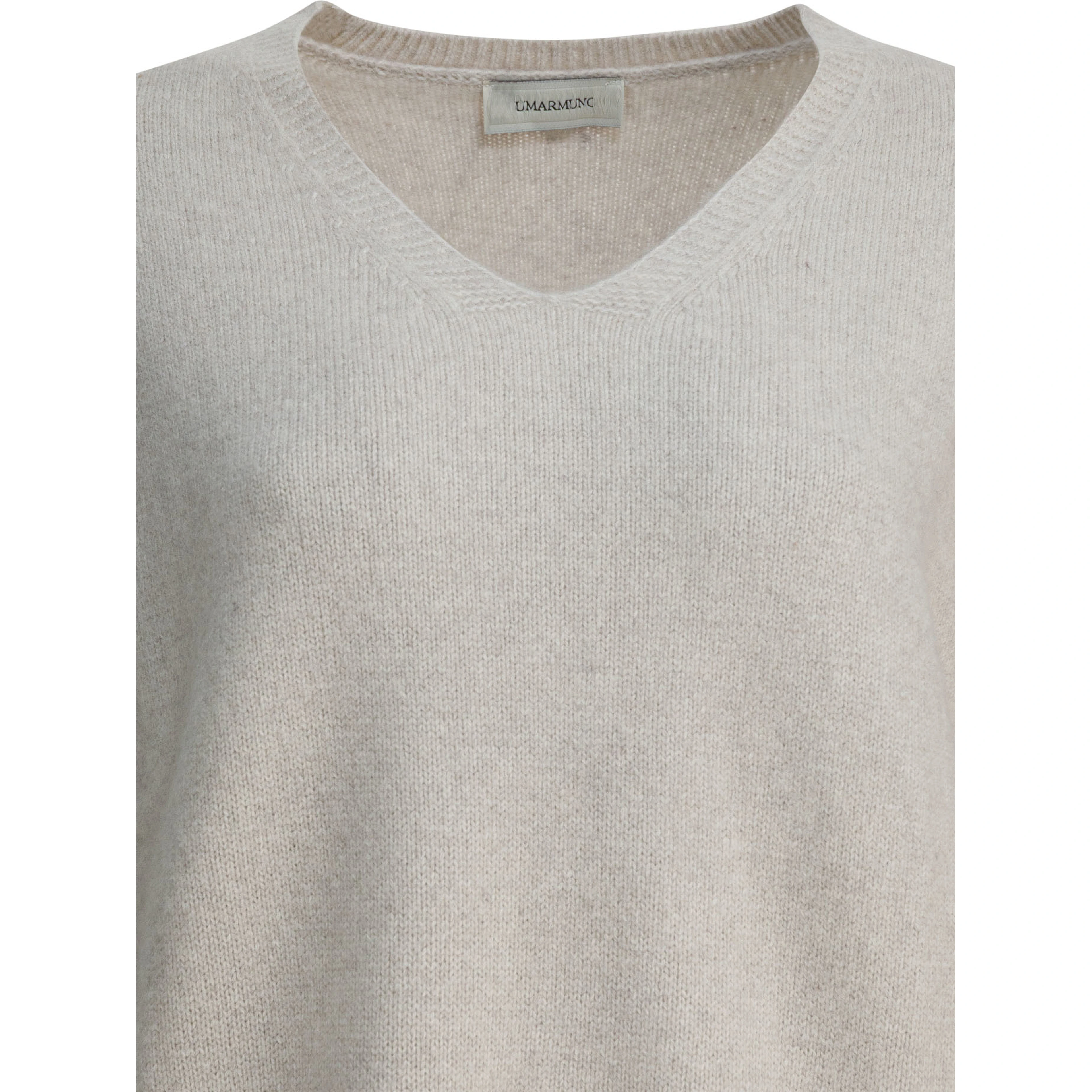 Wool and cashmere v-neck sweater