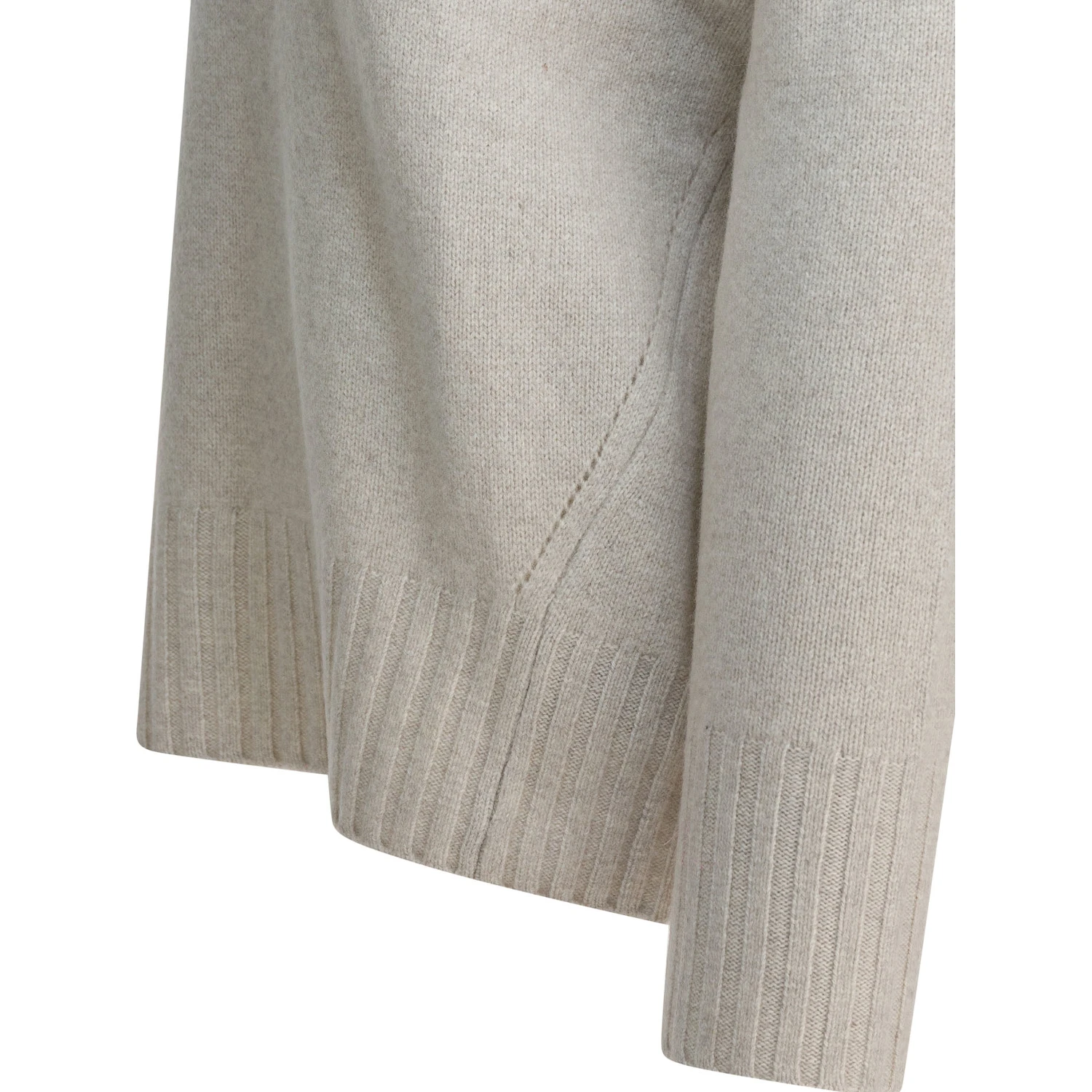 Wool and cashmere v-neck sweater