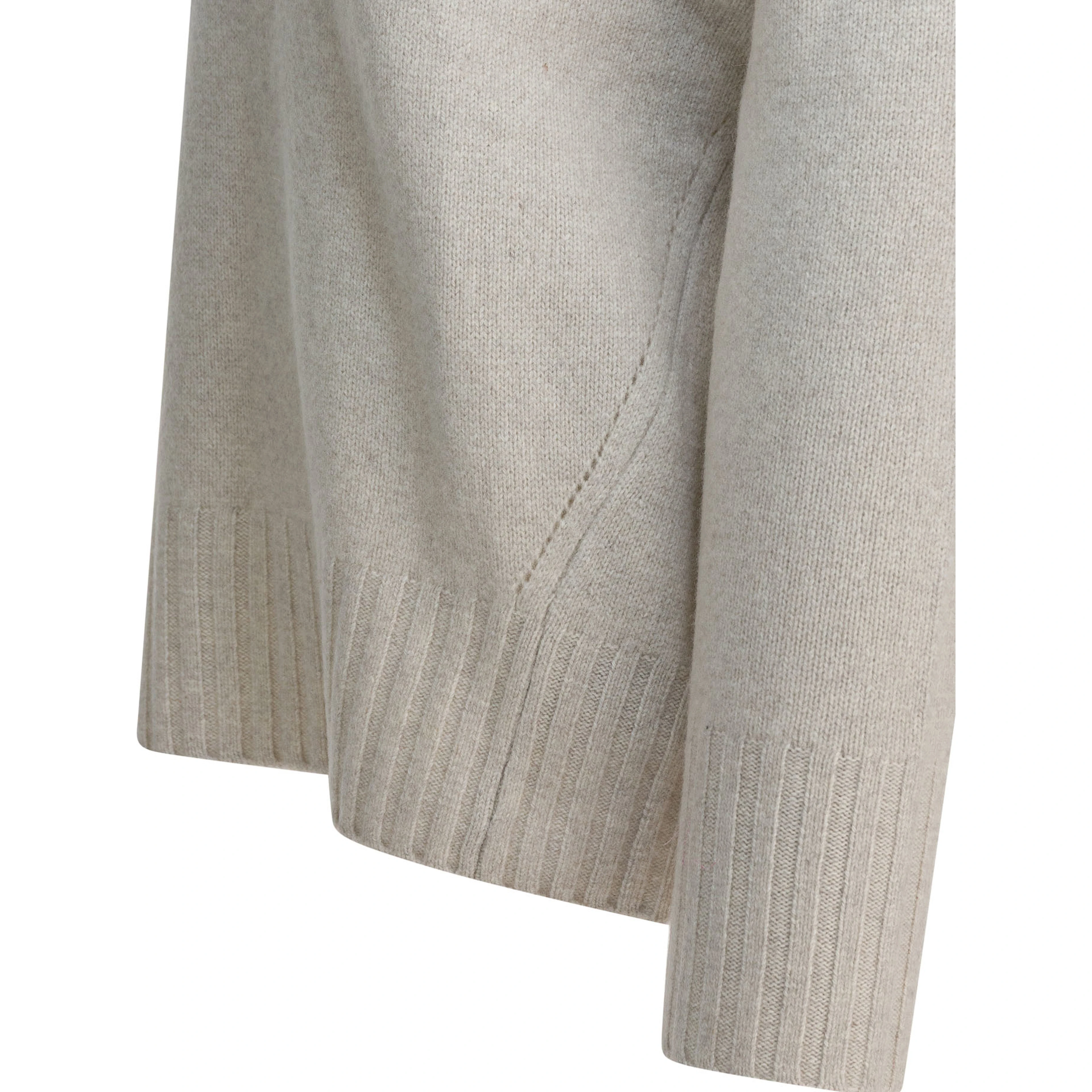 Wool and cashmere v-neck sweater