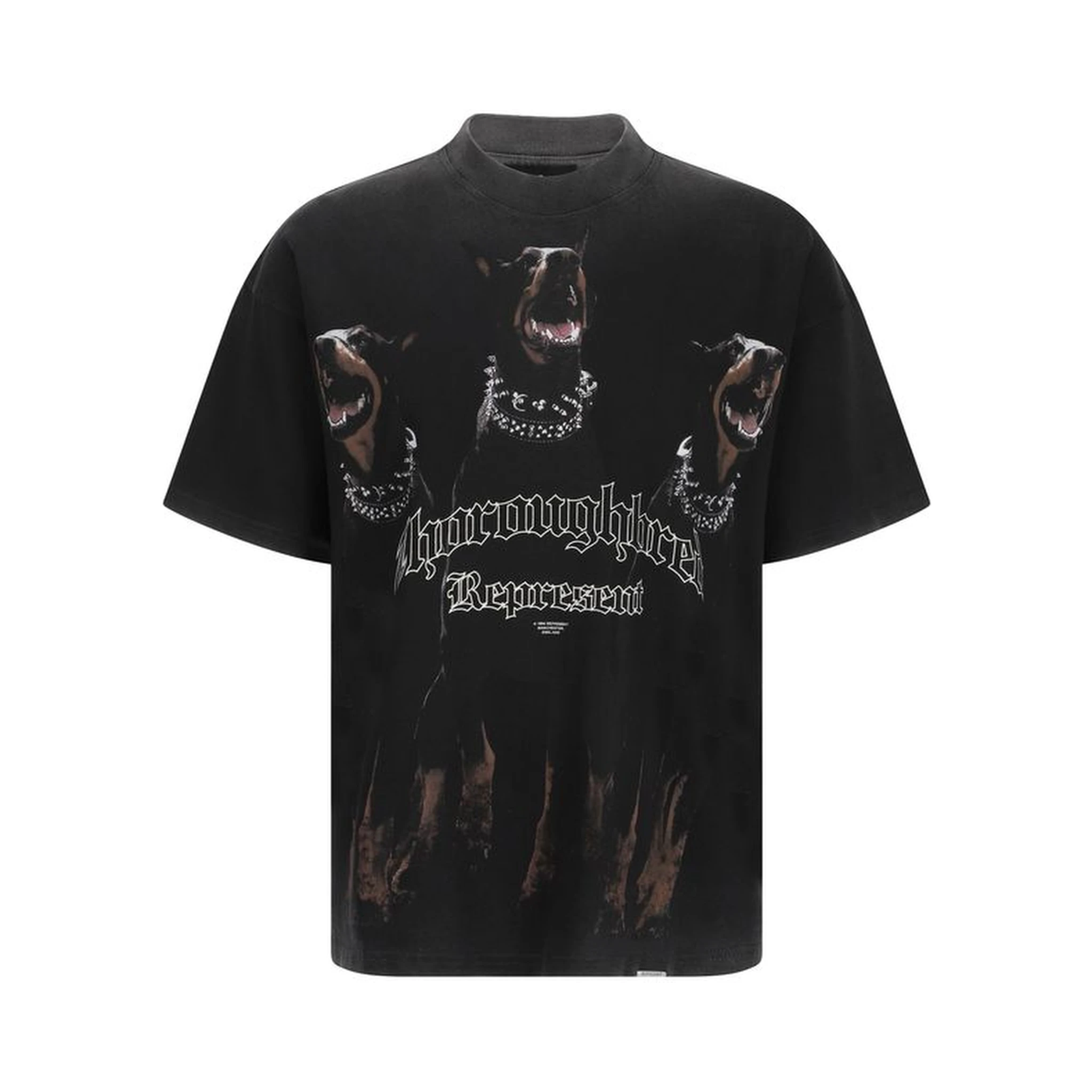 Black Cotton T-Shirt