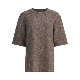 "Raven" crewneck sweater in wool blend