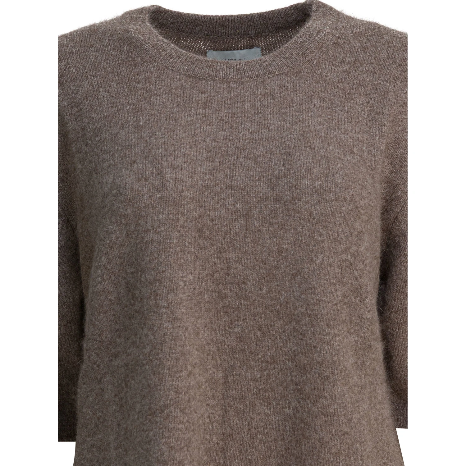 "Raven" crewneck sweater in wool blend