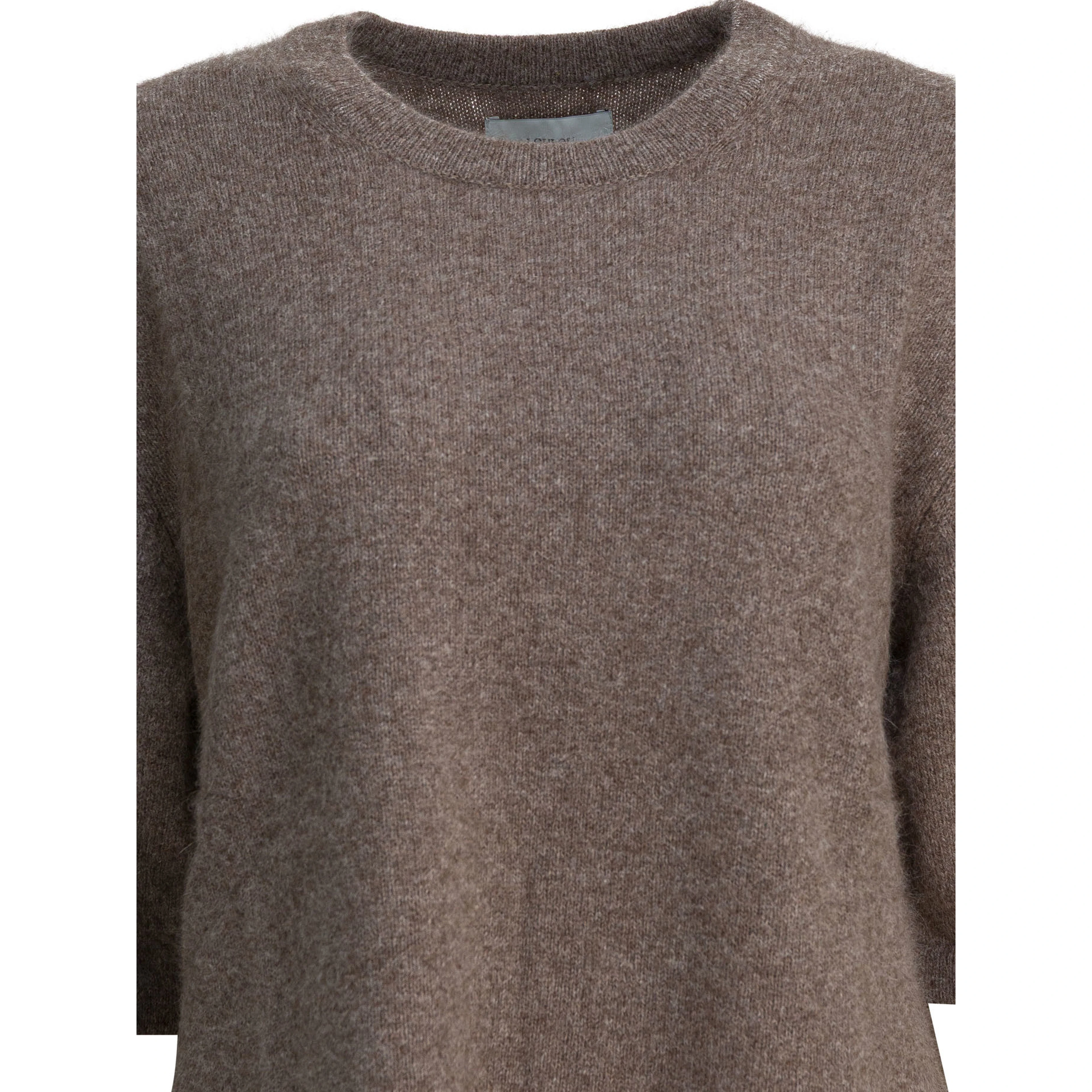 "Raven" crewneck sweater in wool blend