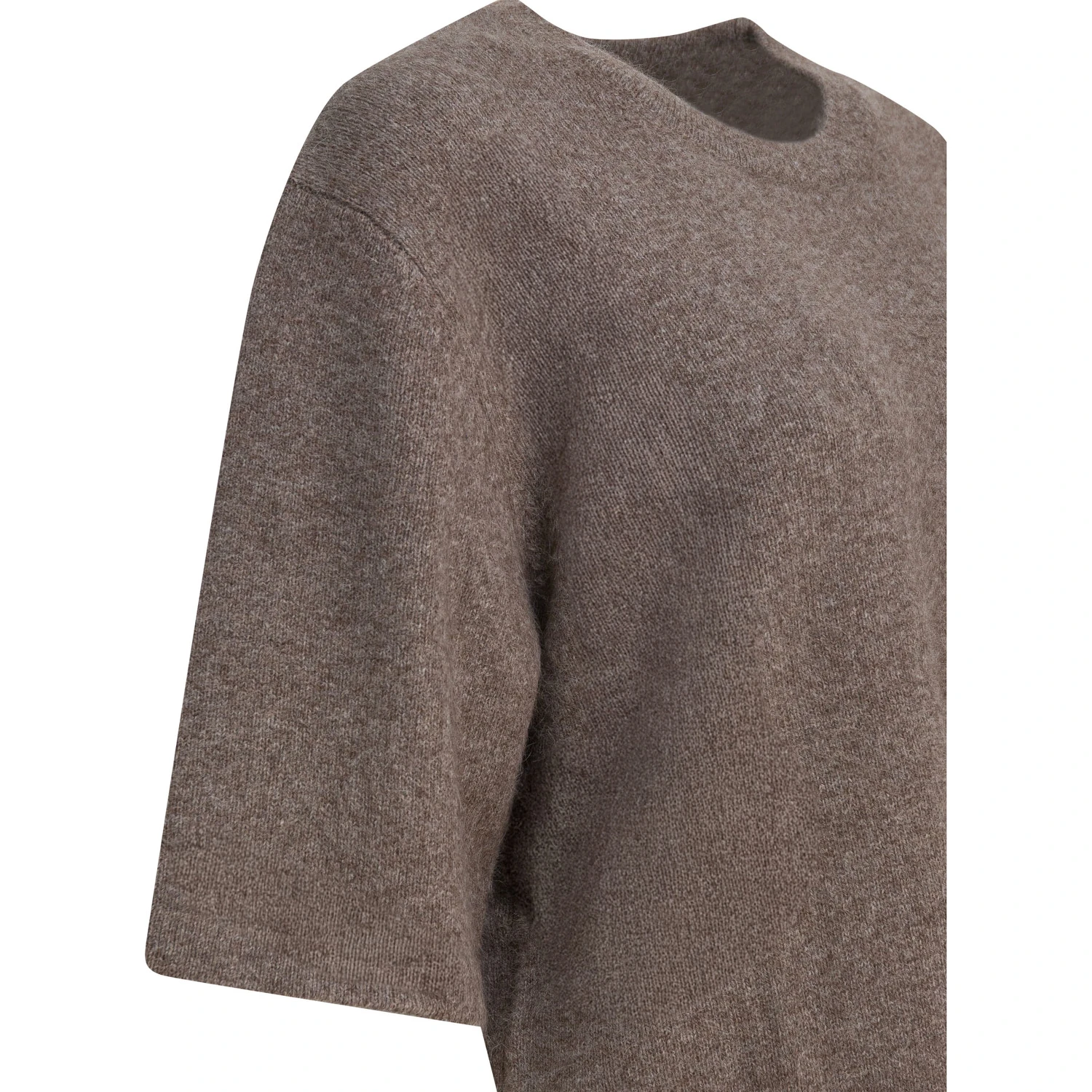 "Raven" crewneck sweater in wool blend