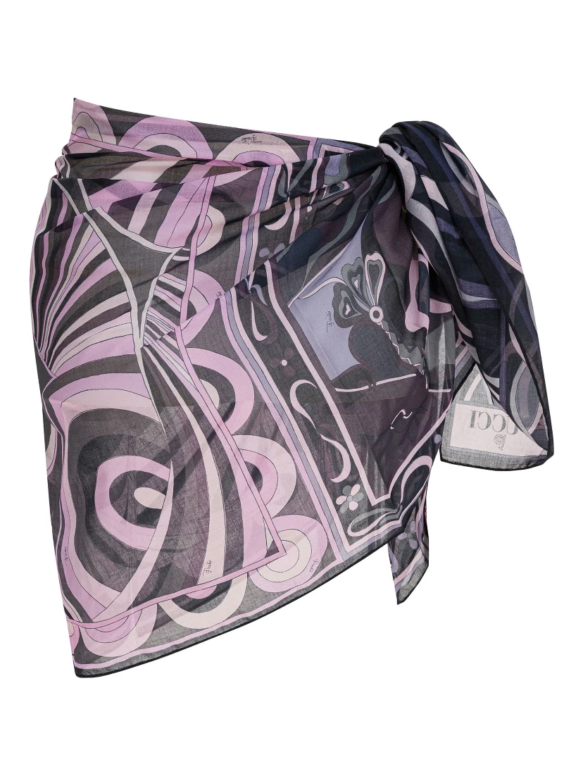 Pareo with Iride print