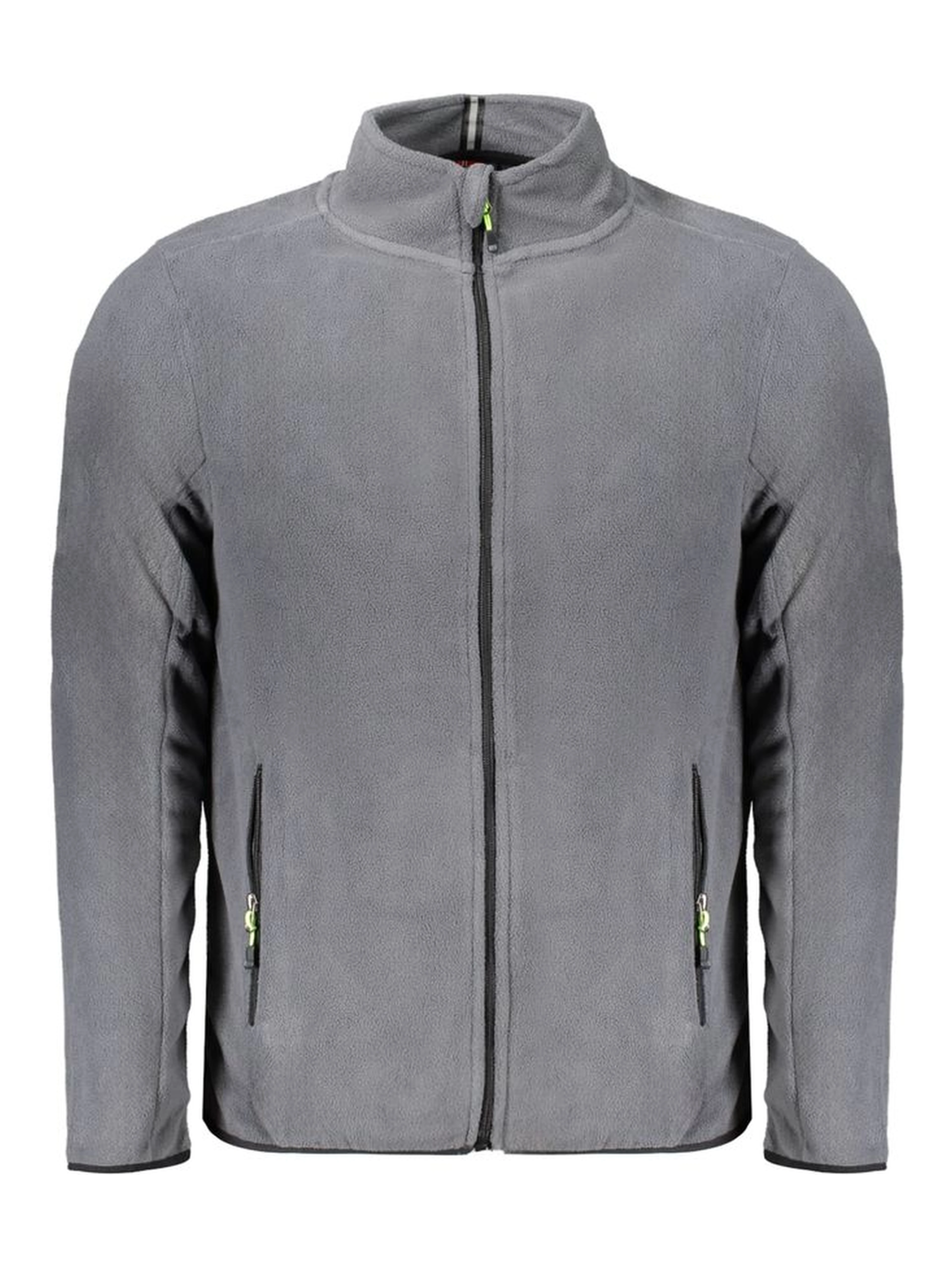 Grigio Polyester Men Sweatshirt