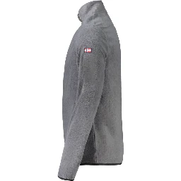 Grigio Polyester Men Sweatshirt