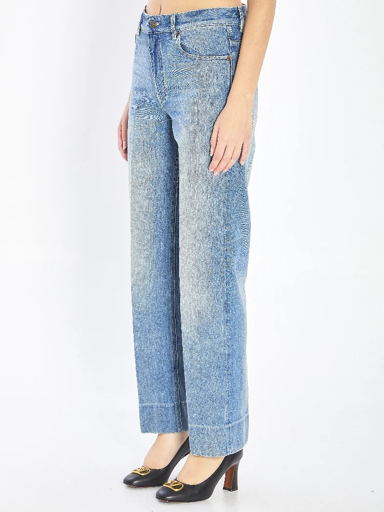 Chez Valentino denim pants alternative