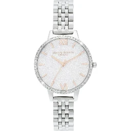 Silver Stainless Steel Dress Watch