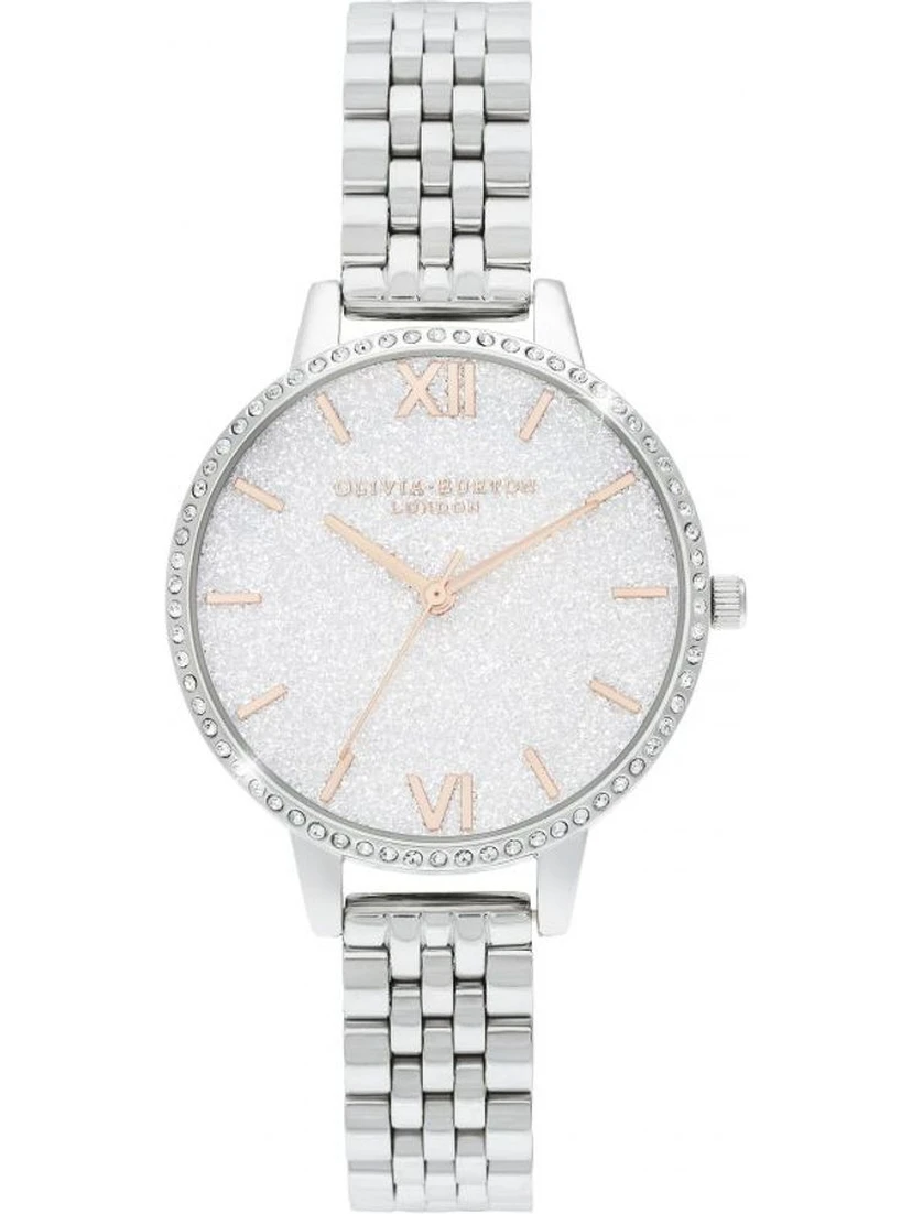 Silver Stainless Steel Dress Watch