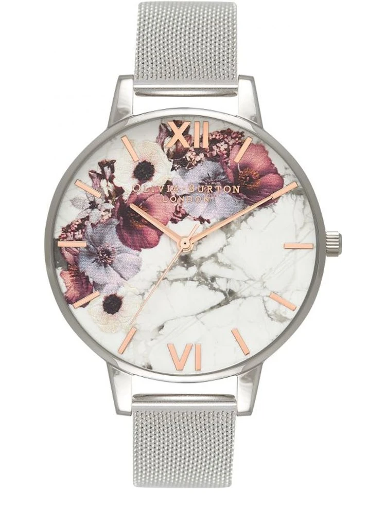 Silver Stainless Steel Dress Watch