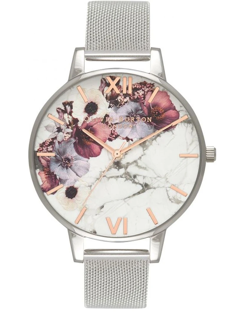 Silver Stainless Steel Dress Watch