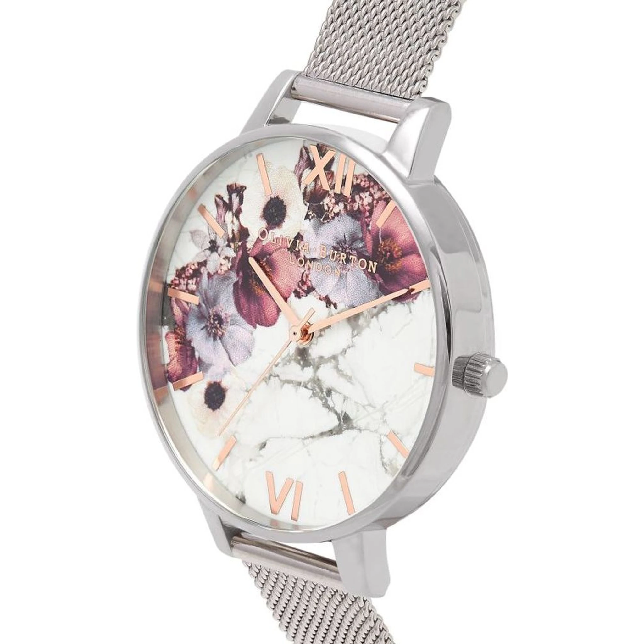 Silver Stainless Steel Dress Watch