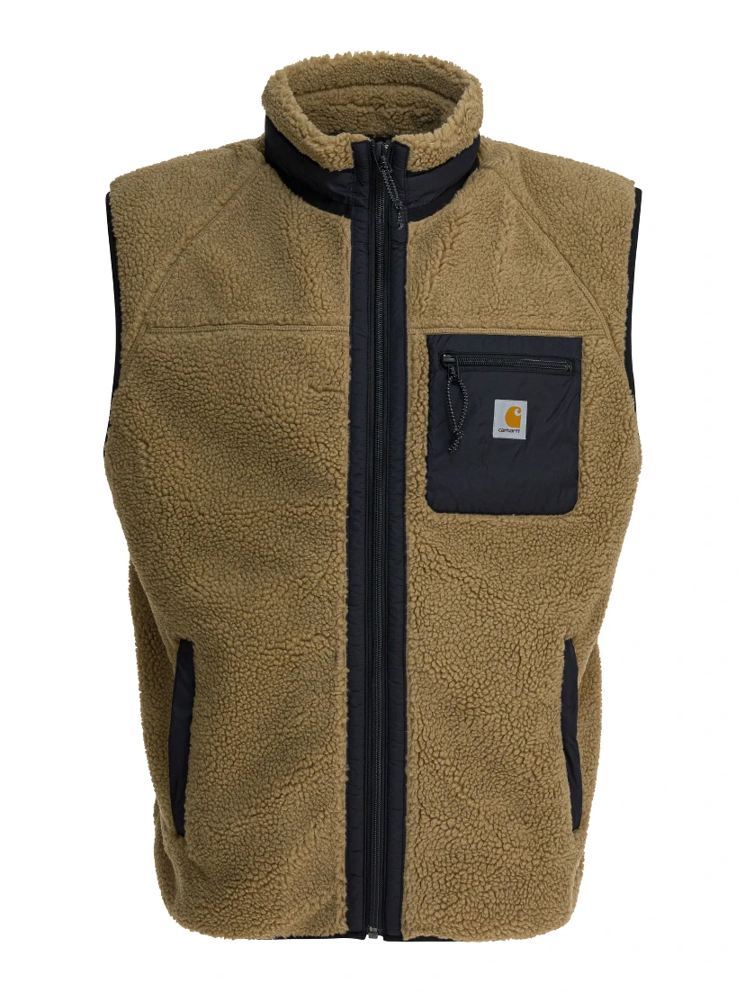 "Prentis Vest Liner" sleeveless jacket