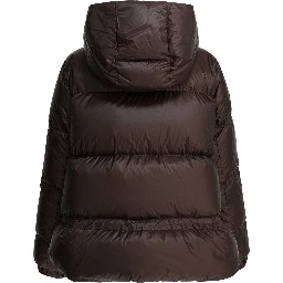 Quilted nylon down jacket