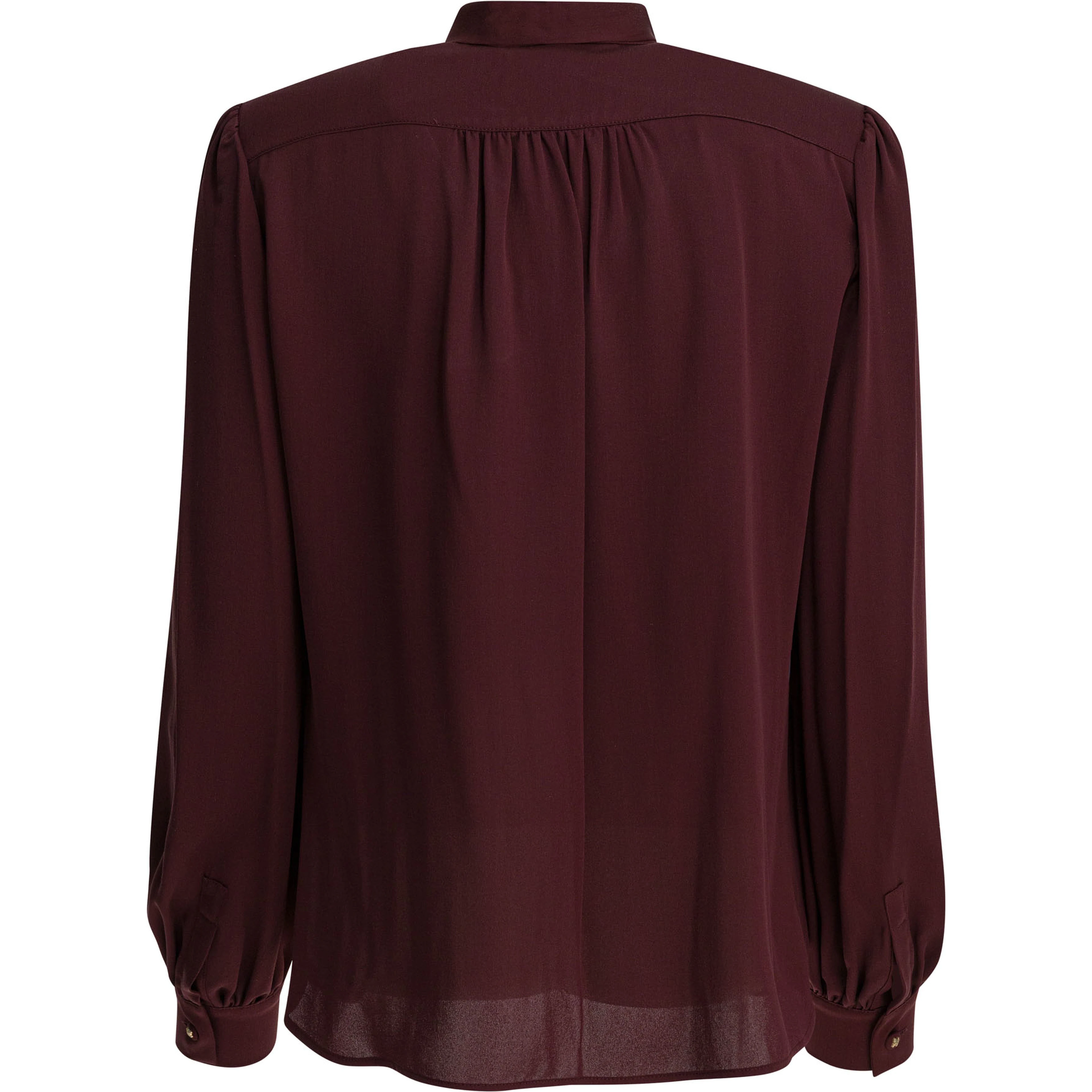 Silk charmeuse shirt