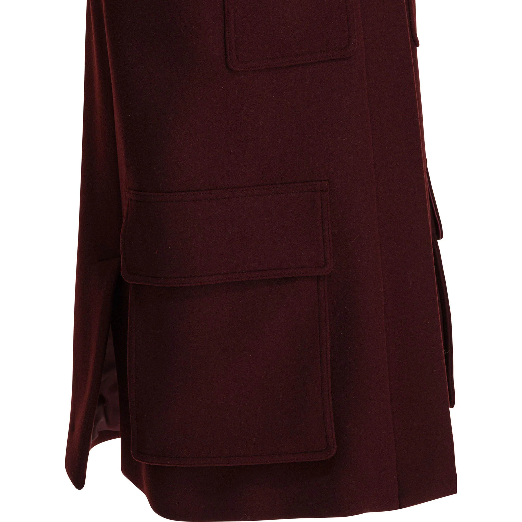 Sleeveless jacket in wool and alpaca