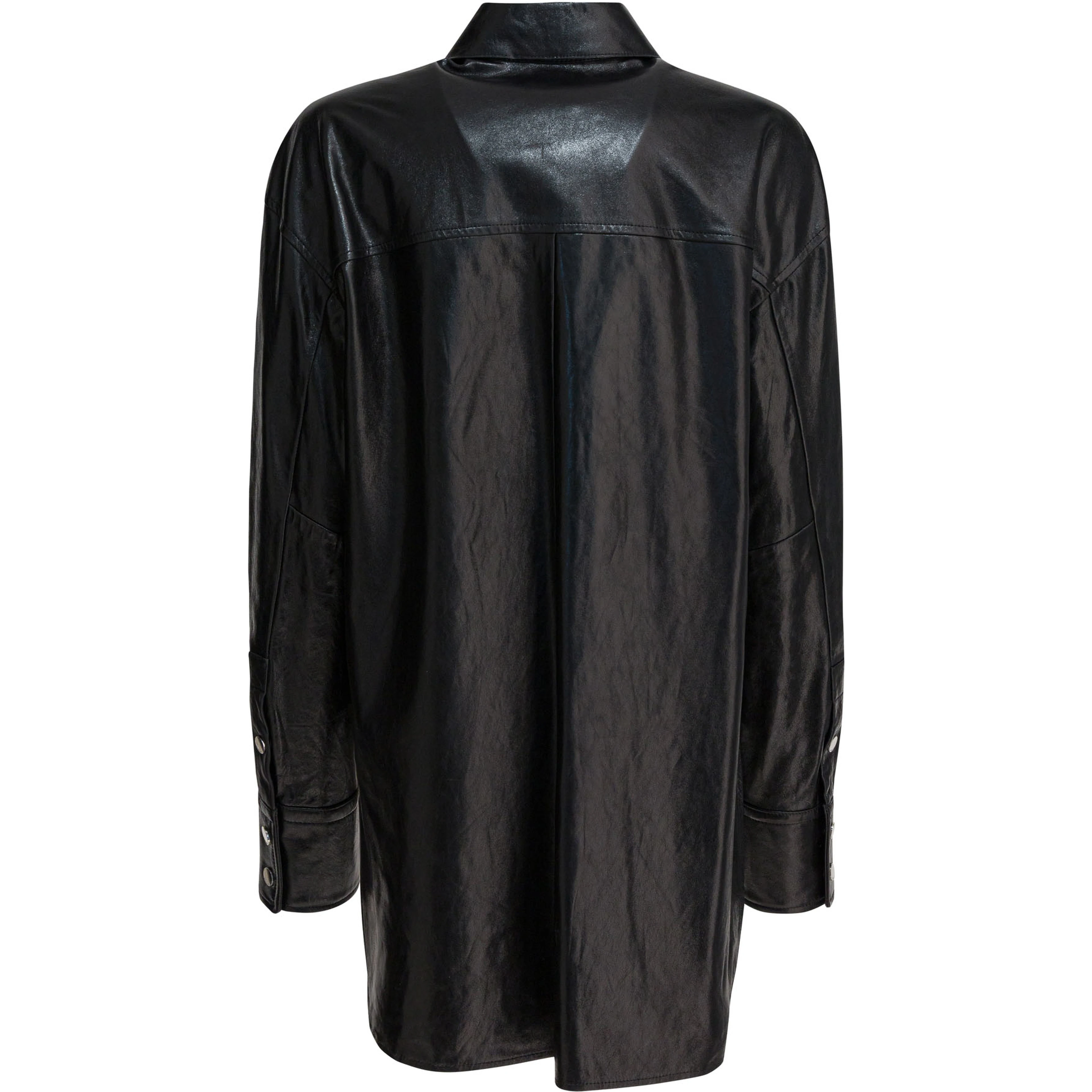 Leather shirt