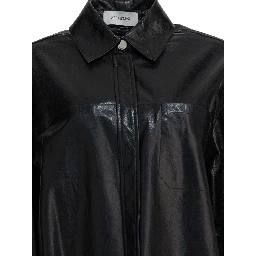 Leather shirt