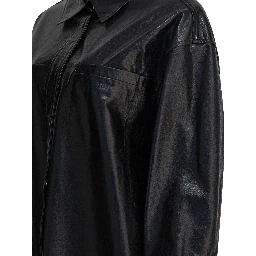 Leather shirt