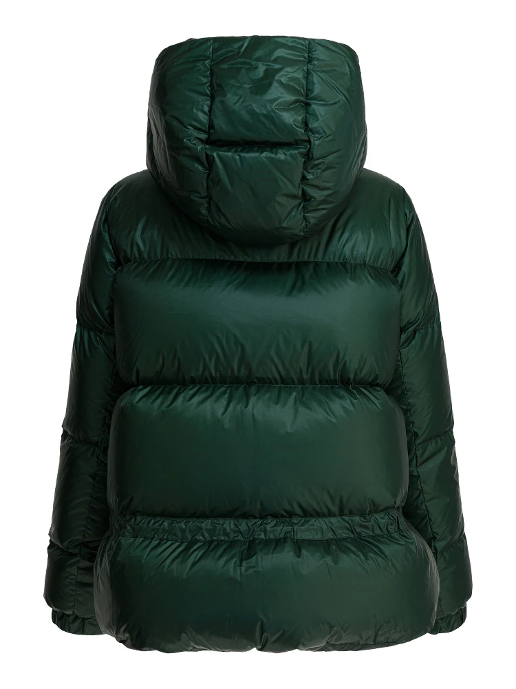 Quilted nylon down jacket alternative