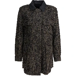 Tweed wool coat