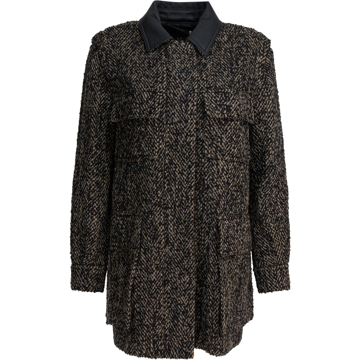 Tweed wool coat