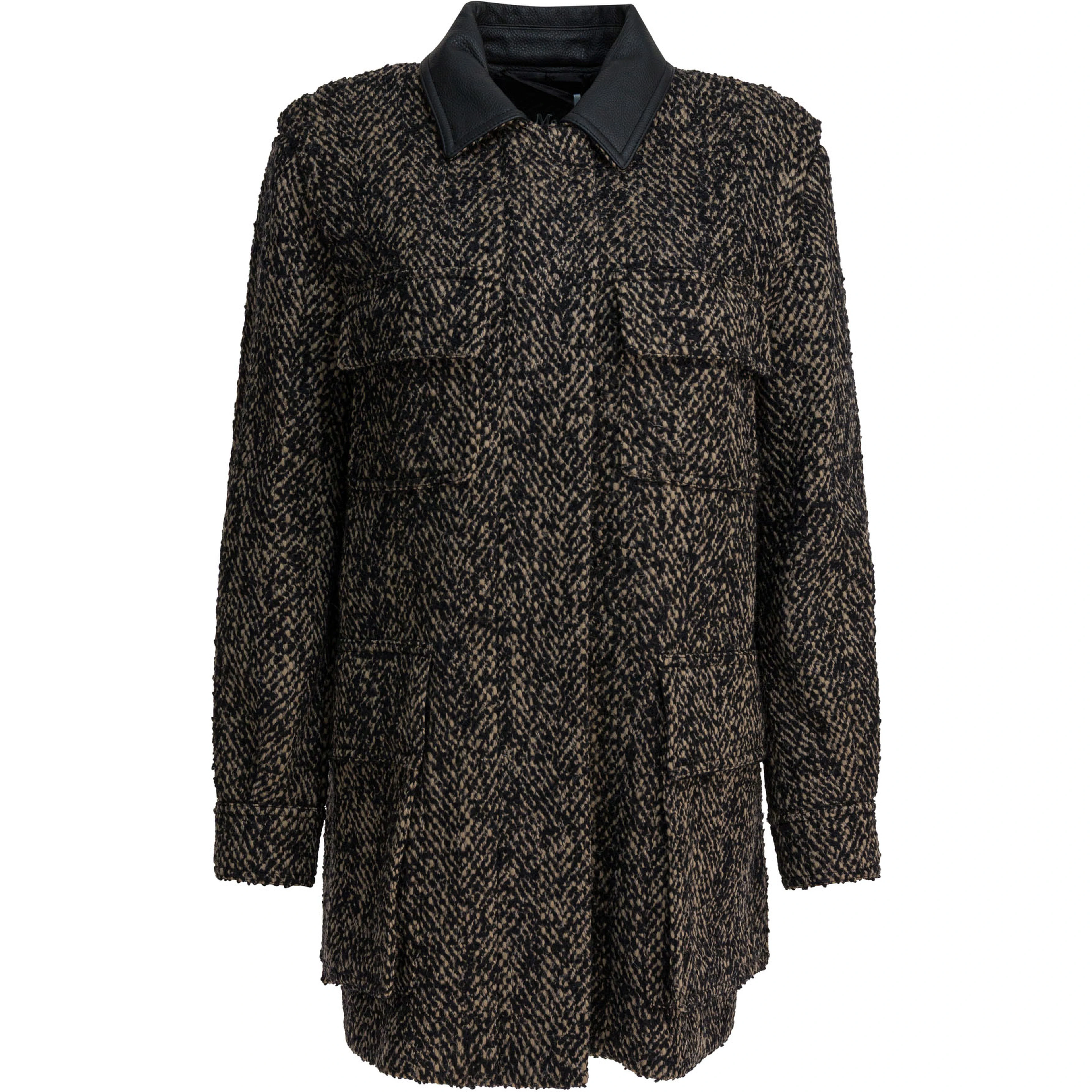 Tweed wool coat