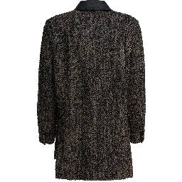 Tweed wool coat