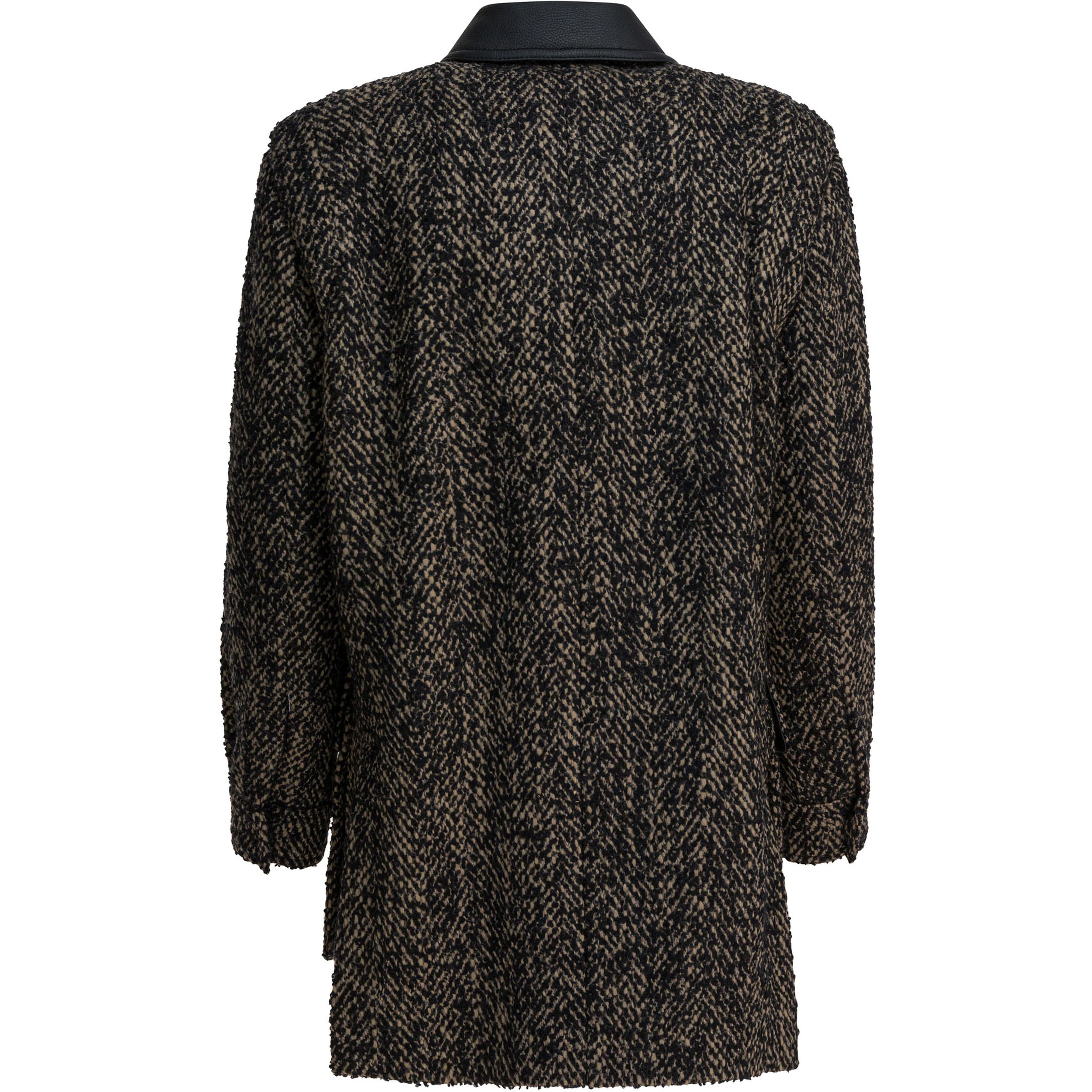 Tweed wool coat