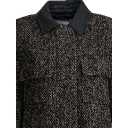 Tweed wool coat