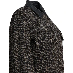 Tweed wool coat