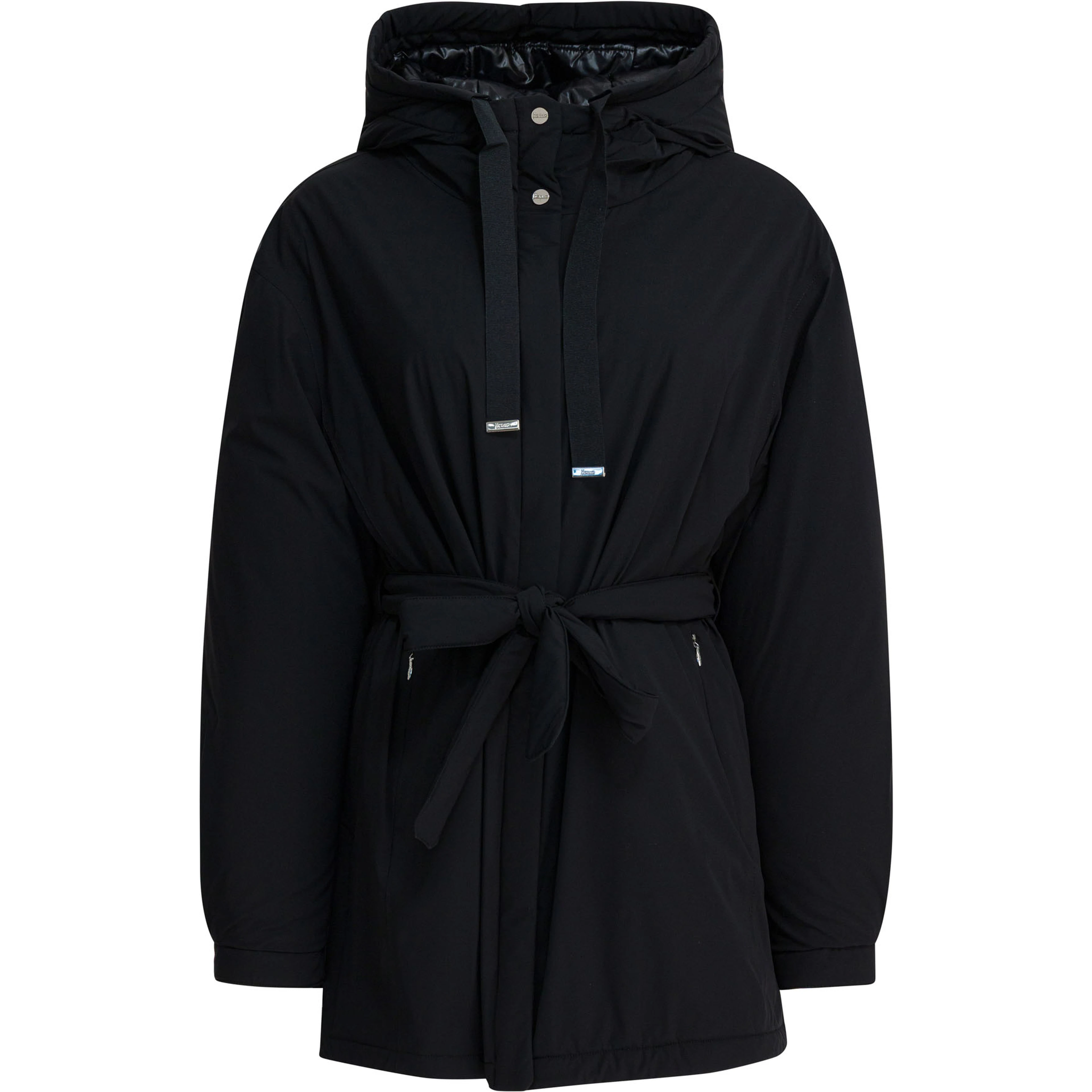 Nylon hooded jacket