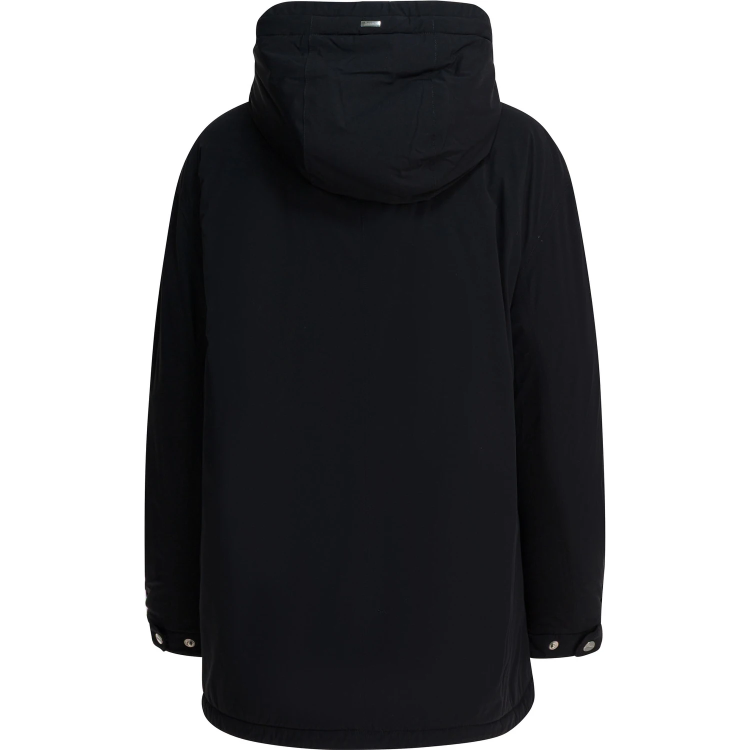Nylon hooded jacket