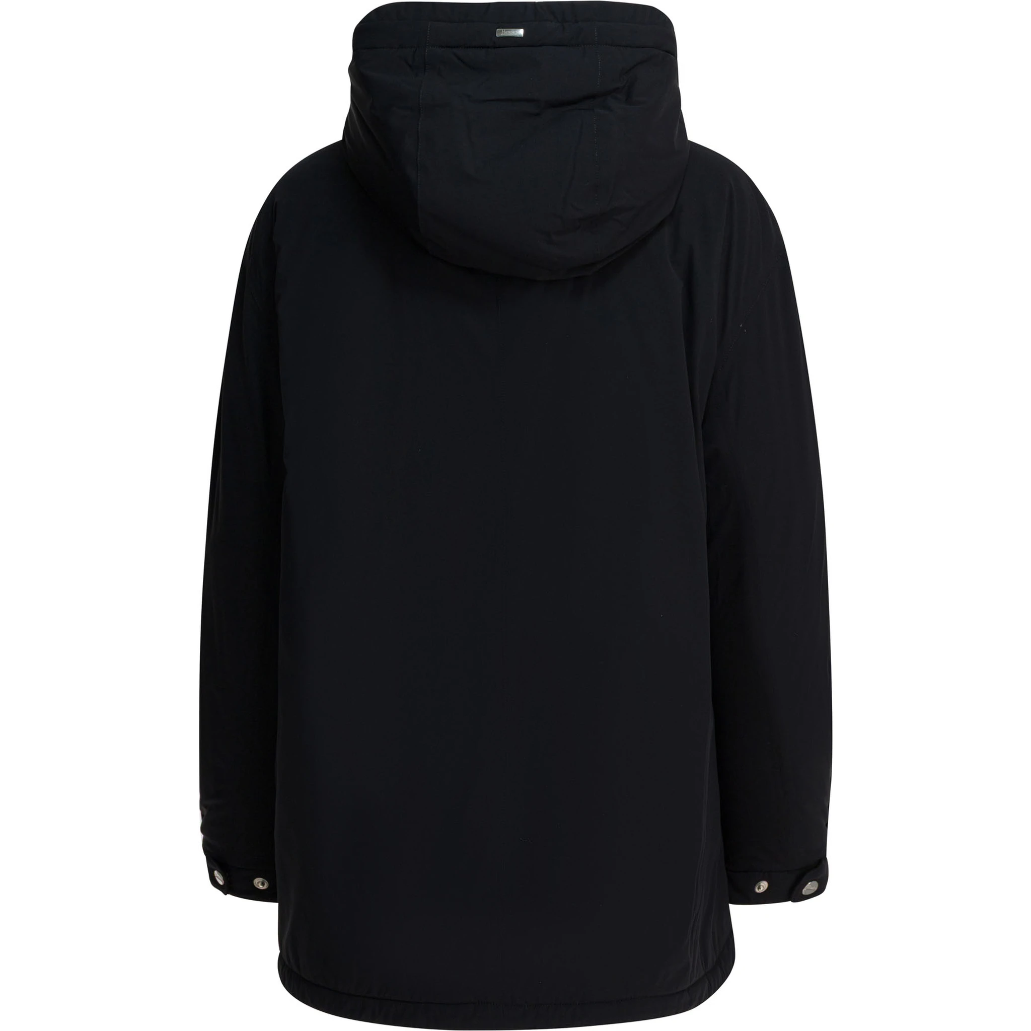 Nylon hooded jacket