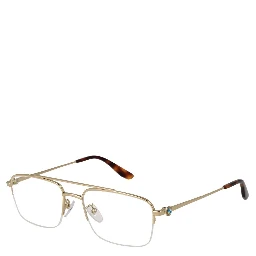 نظارات (إطارات) معدنية ذهبية