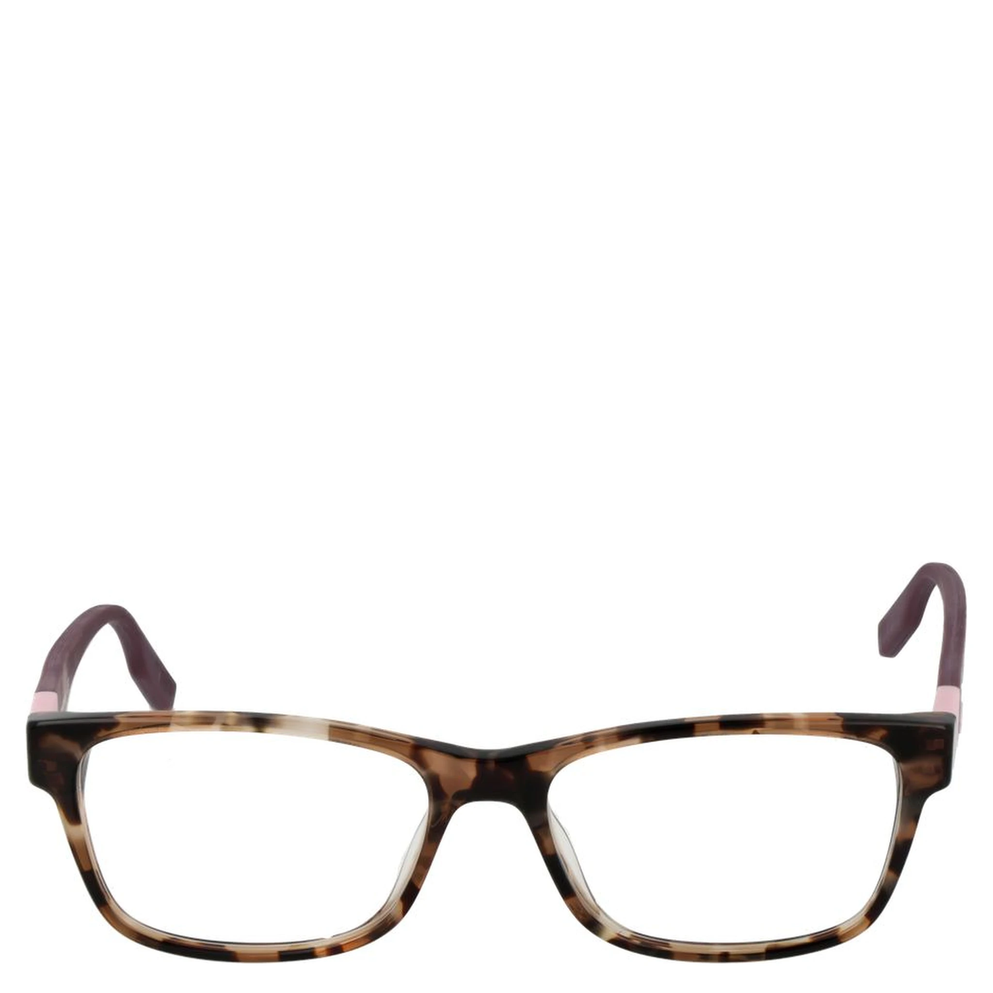 نظارات بلاستيكية بنية اللون (إطارات)