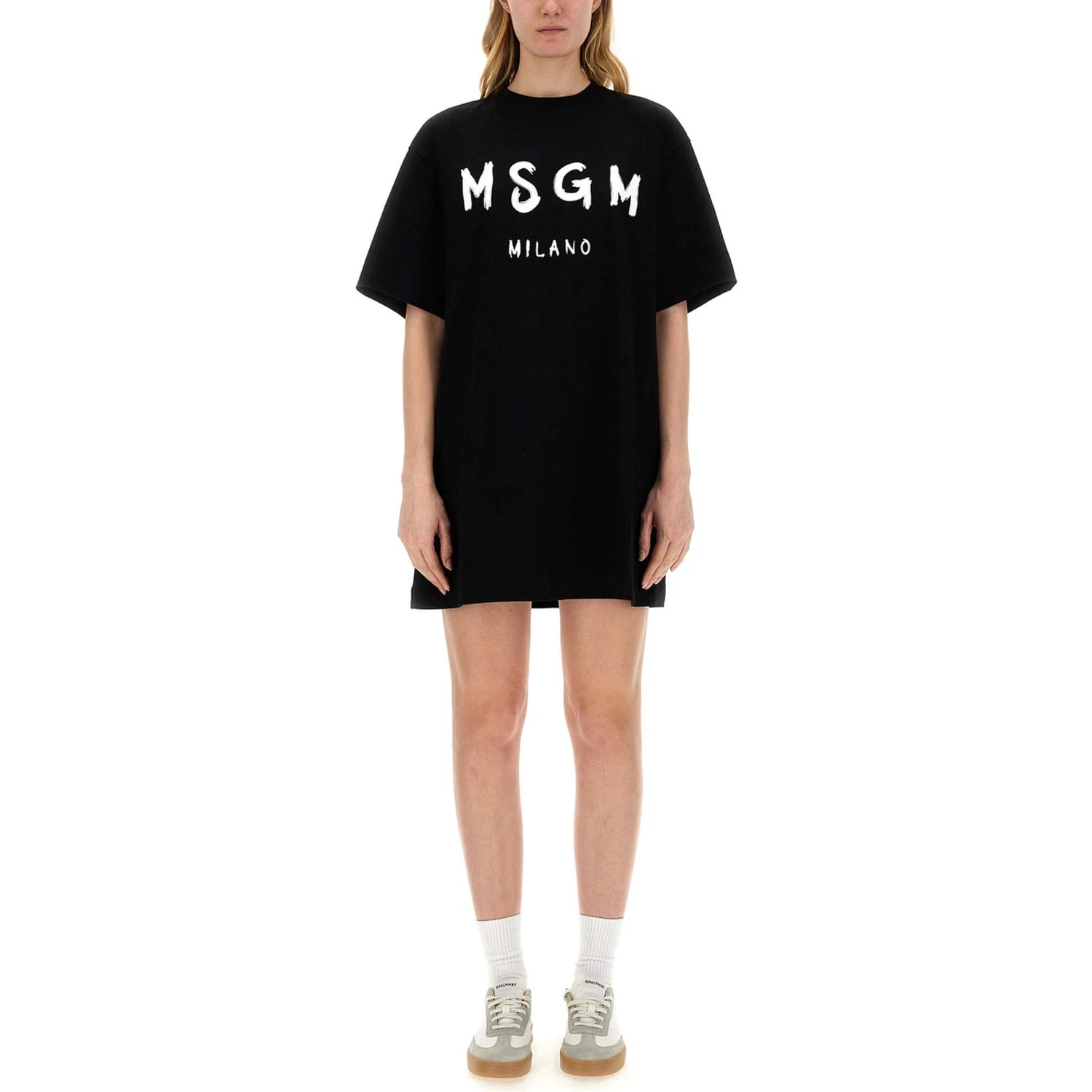 BRUSHED LOGO DRESS