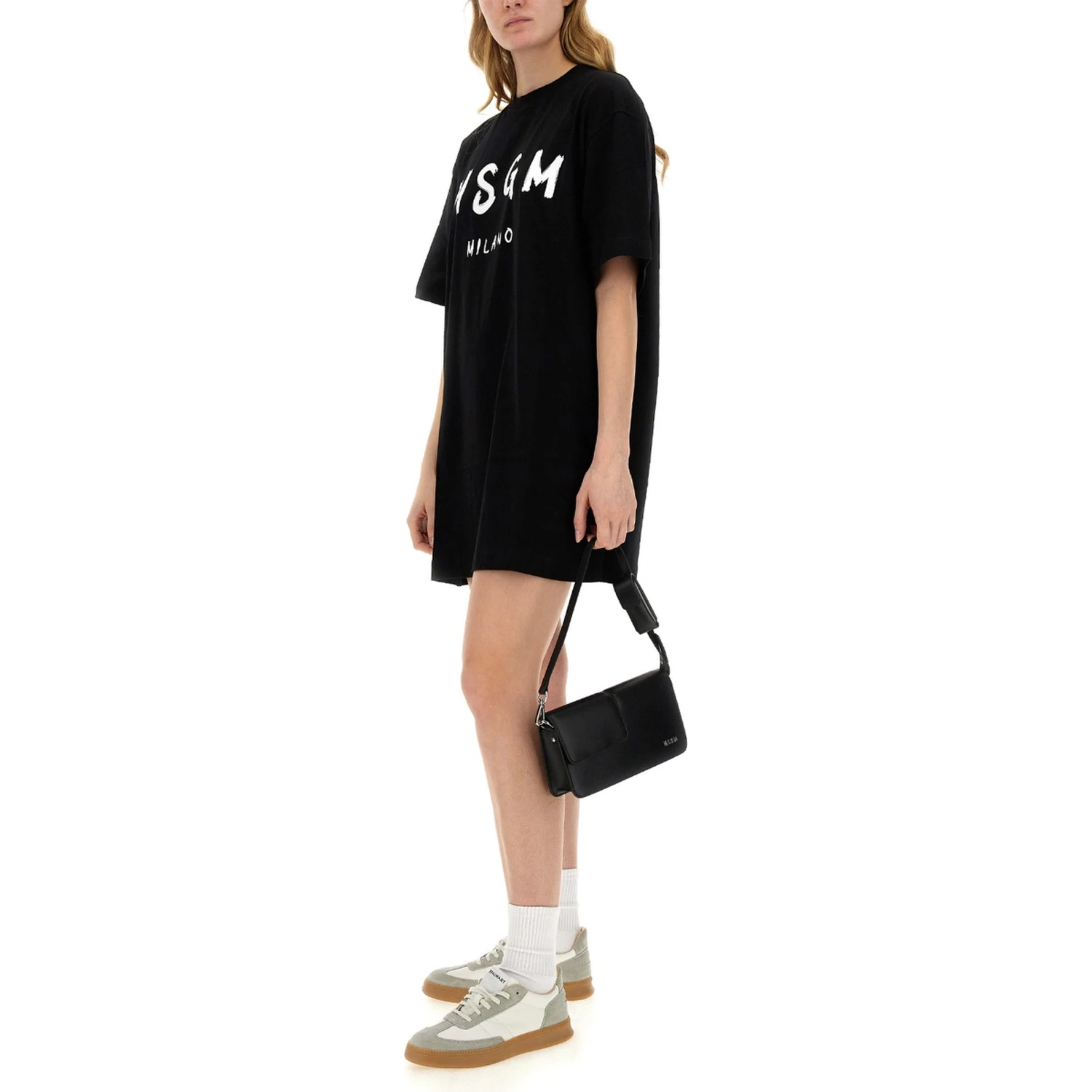 BRUSHED LOGO DRESS