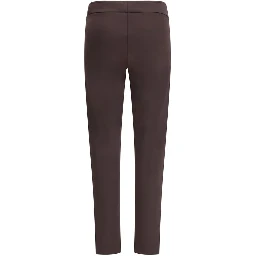 Brown Polyamide Pants