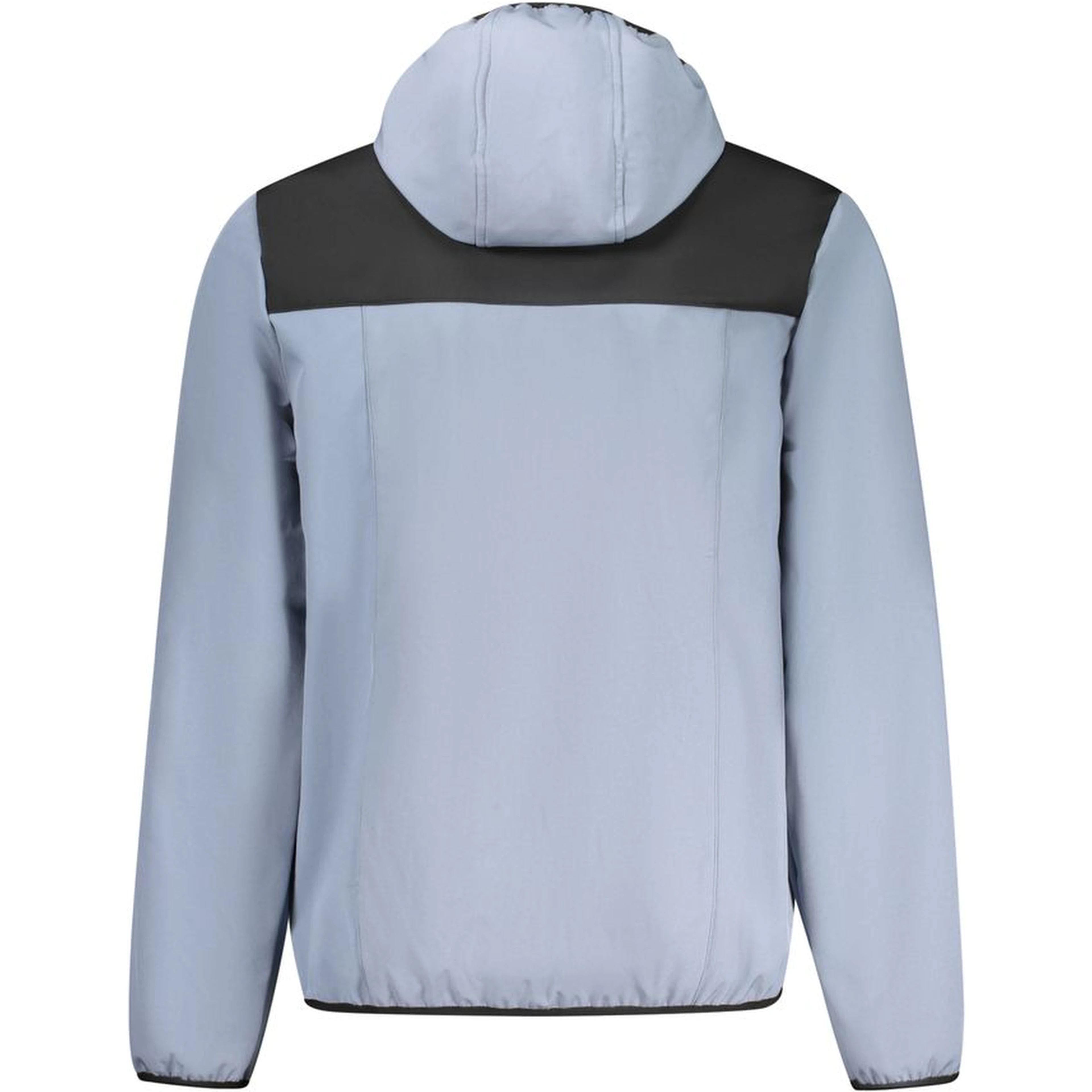 Blue Polyester Men Jacket