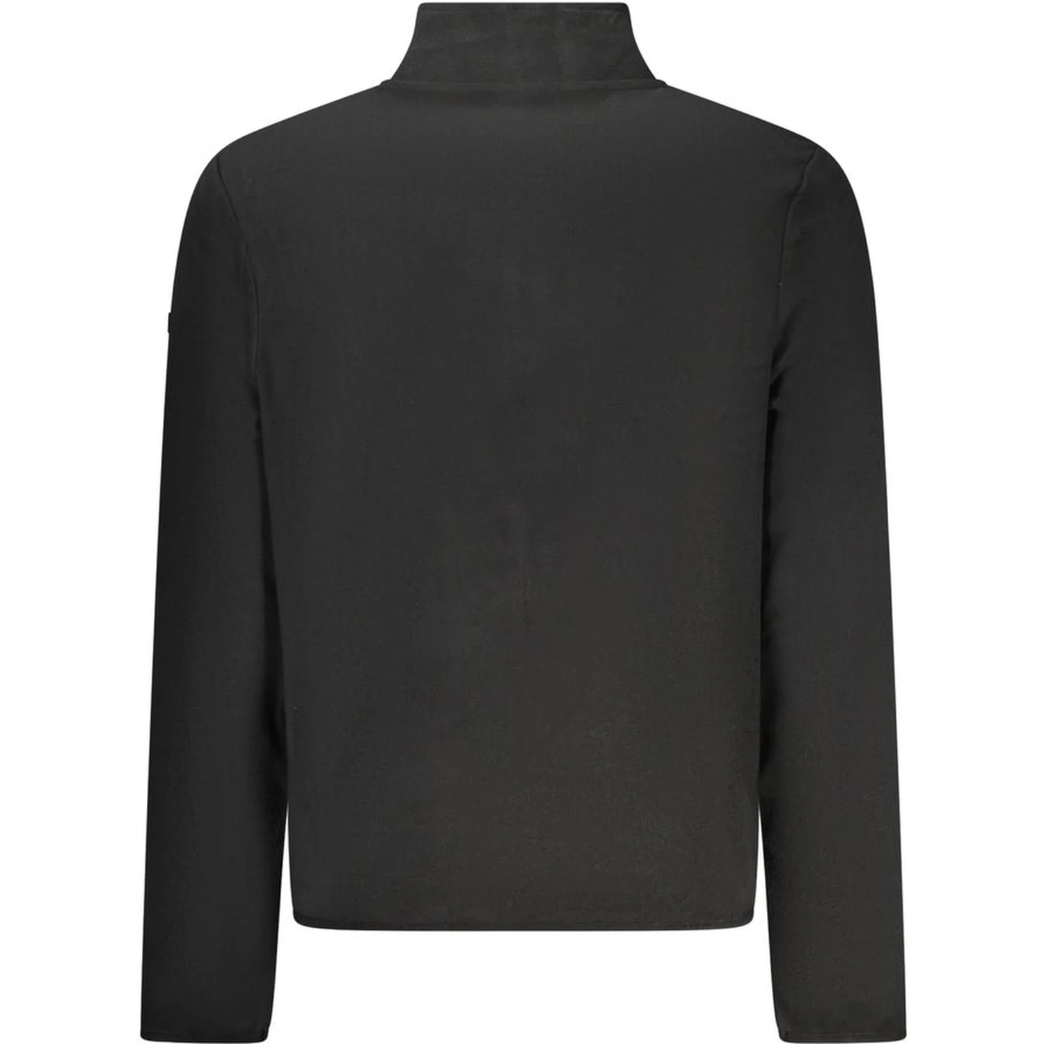 Black Polyester Men Sweater