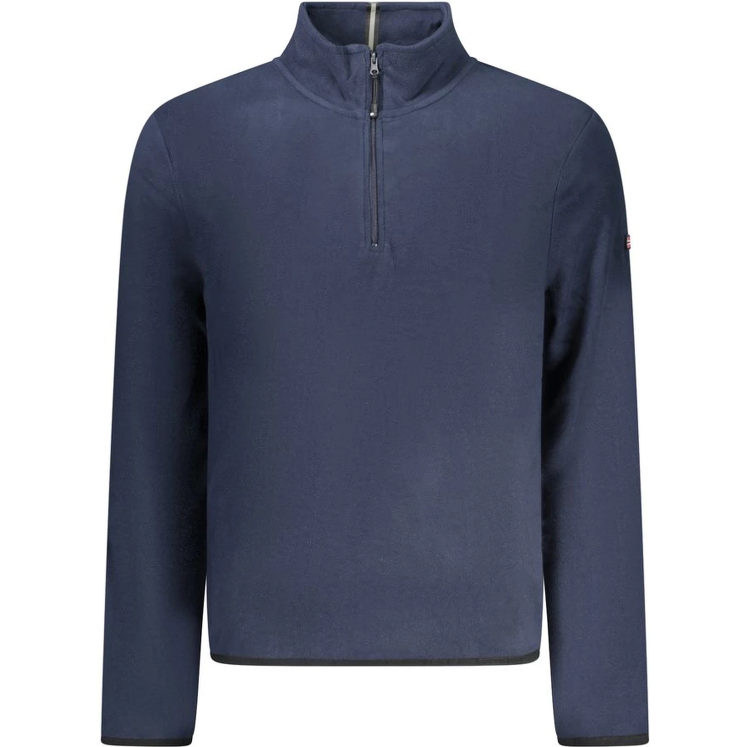 Blue Polyester Men Sweater